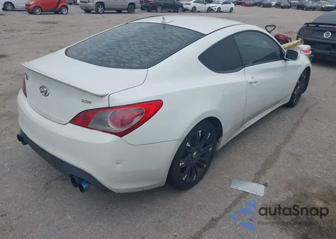 2010 Hyundai Genesis 2.0T from USA, damaged, VIN KMHHT6KD8AU040510